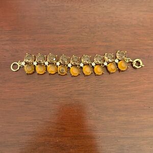 J Crew Bauble bracelet gold